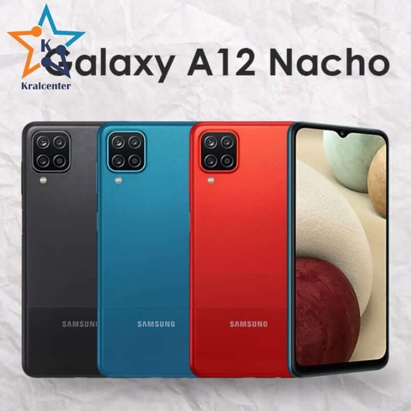 Samsung Galaxy A12 Nacho Dual SIM 128GB, 4GB Ram Mobile Phone
